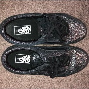 Metallic Leopard Old Skool Vans